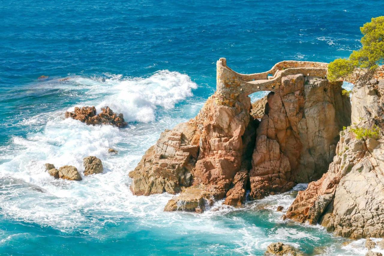 Solarium Con Terraza A 5 Minutos De La Playa Apartman Girona Kültér fotó